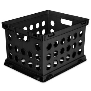 Sterilite Black Storage Cart